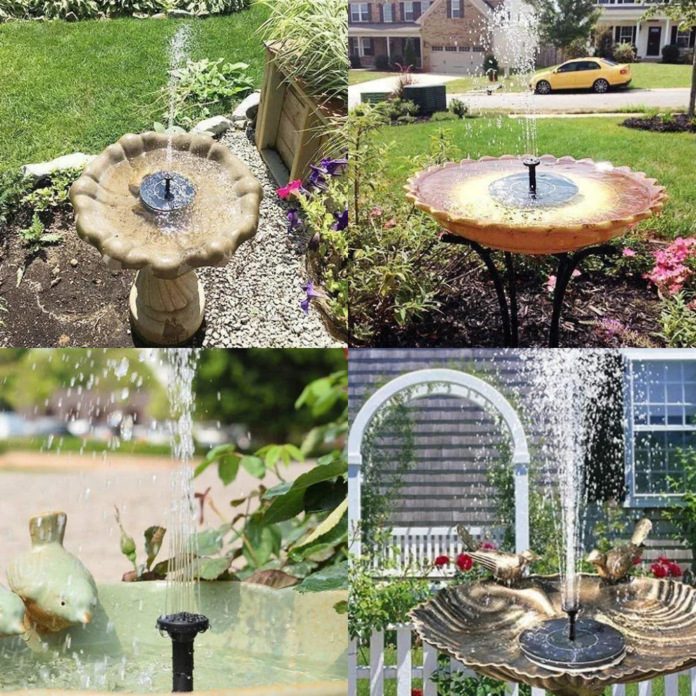 Solar Fountain Pump for Garden Ponds