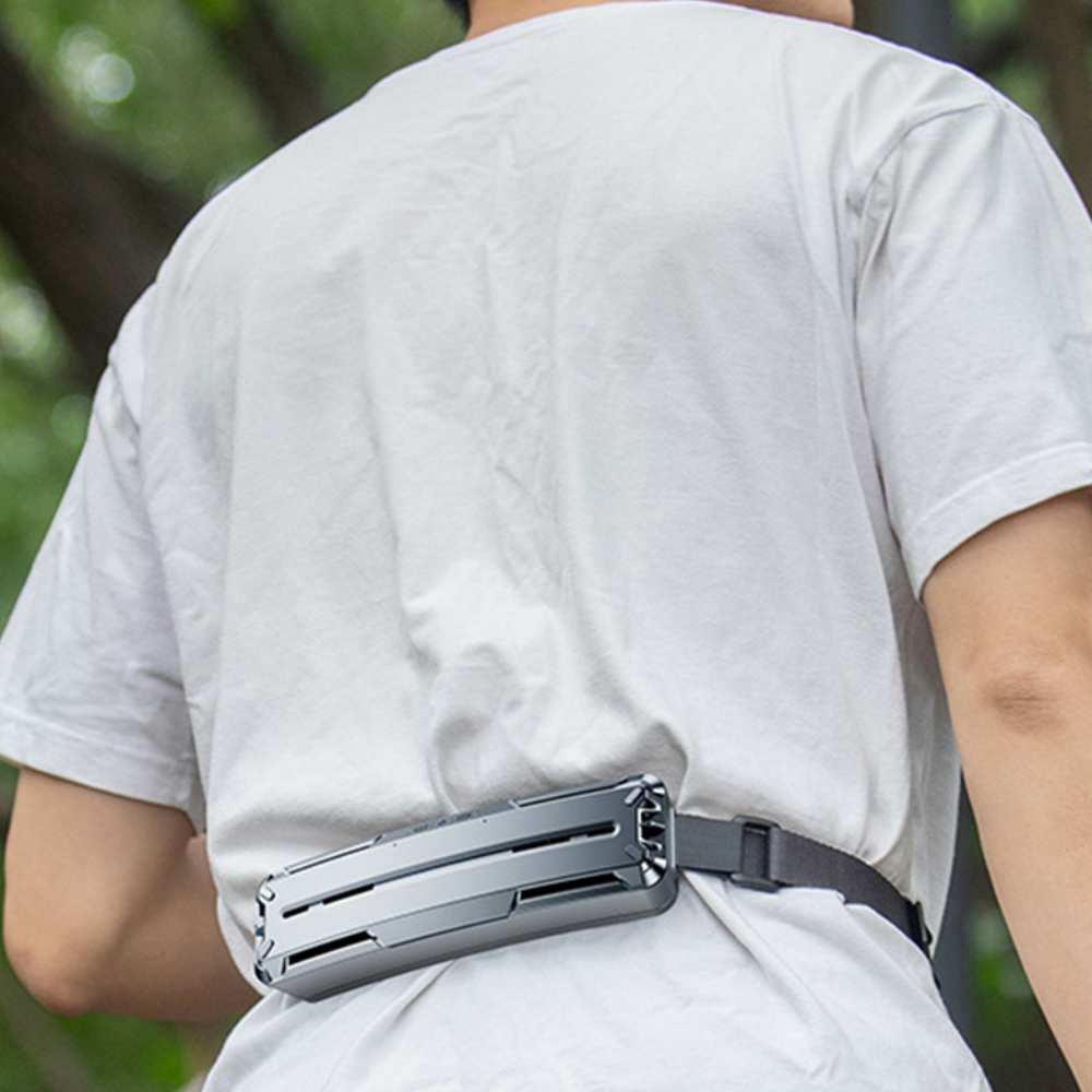 Hands-Free Waist Fan Belt