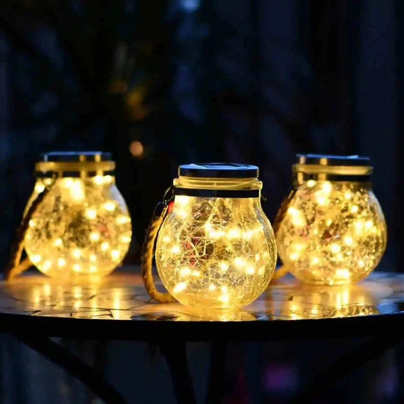 Solar Outdoor Lantern for Garden Tables