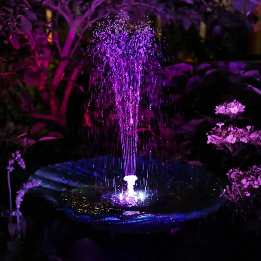 Solar Fountain Pump for Garden Ponds