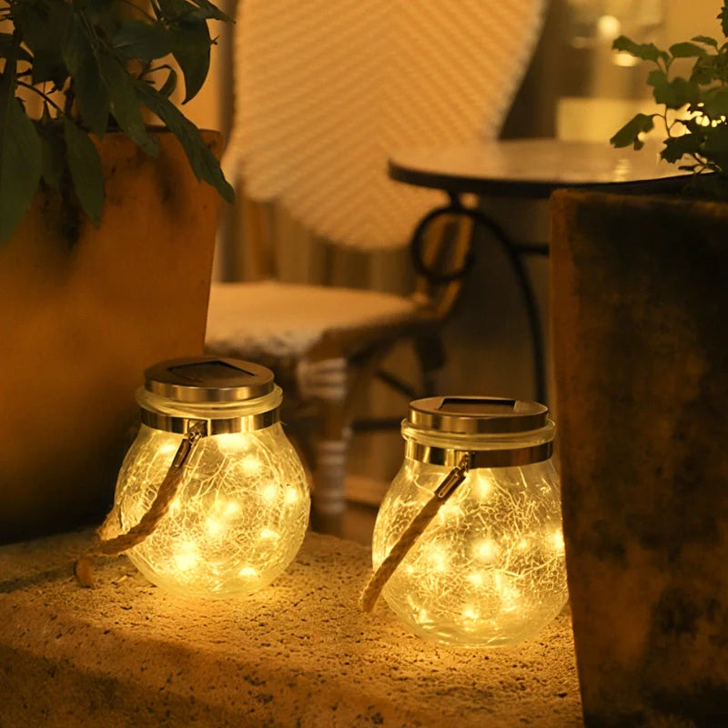 Solar Outdoor Lantern for Garden Tables