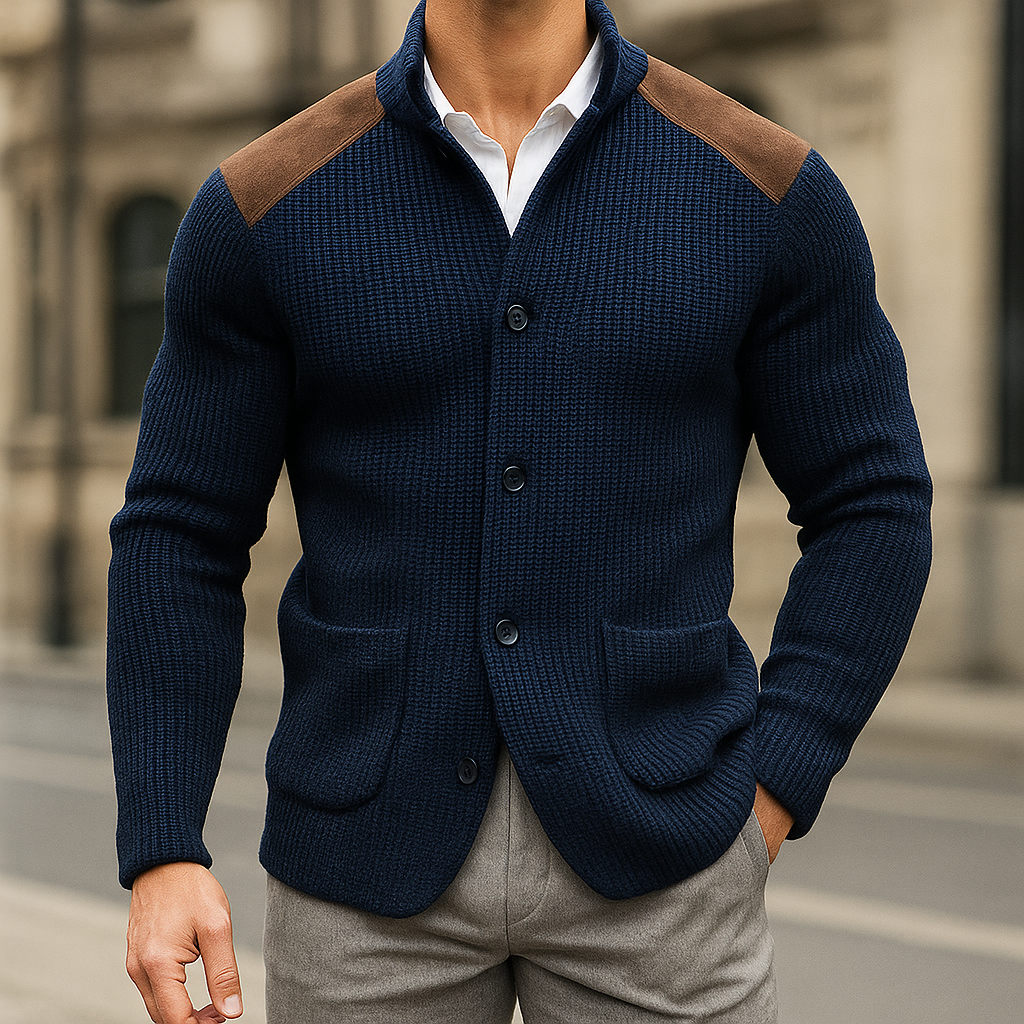 DAVENPORT KNITTED BLAZER