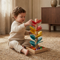Wooden Rain Sound Tower Toy