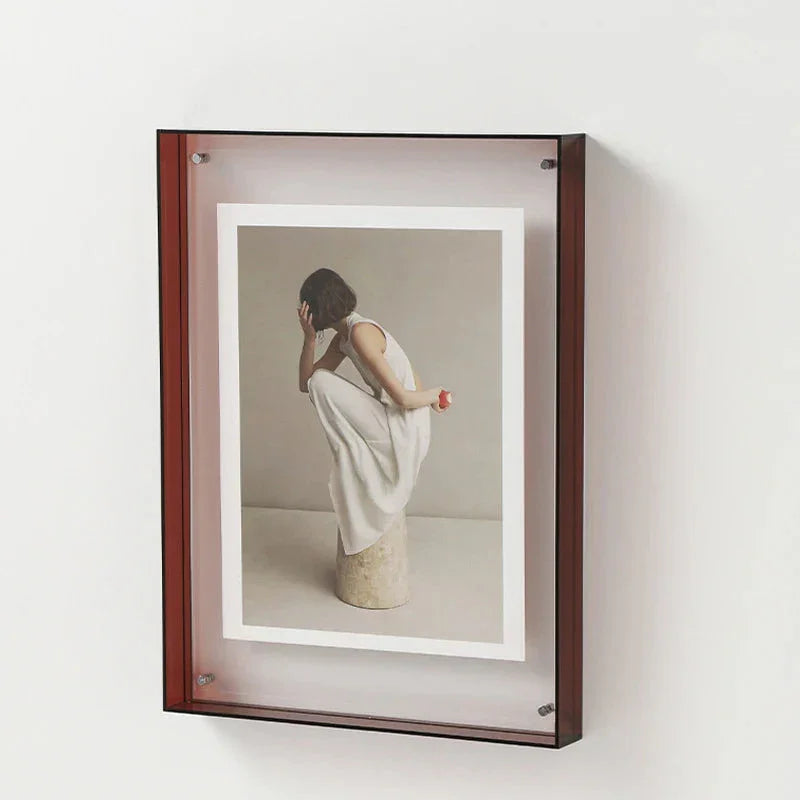 Transparent Colour Photo Frame