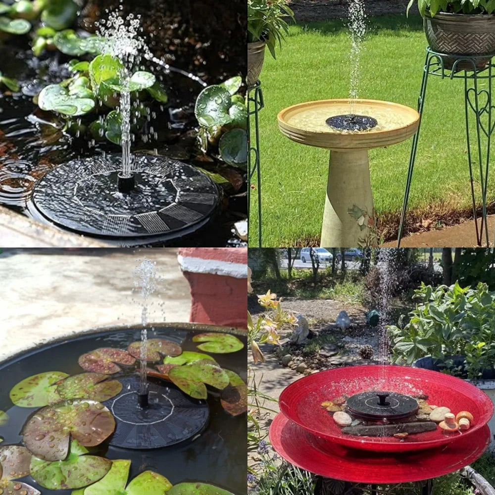Solar Fountain Pump for Garden Ponds