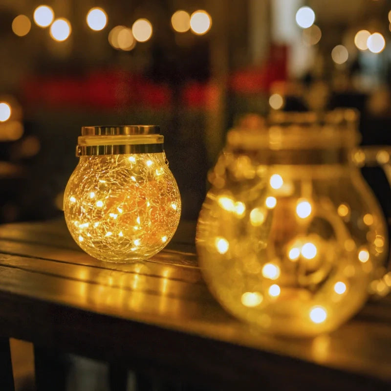 Solar Outdoor Lantern for Garden Tables