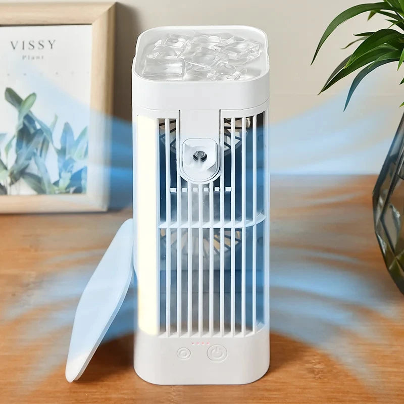 Mini Spray Cooling Desk Fan