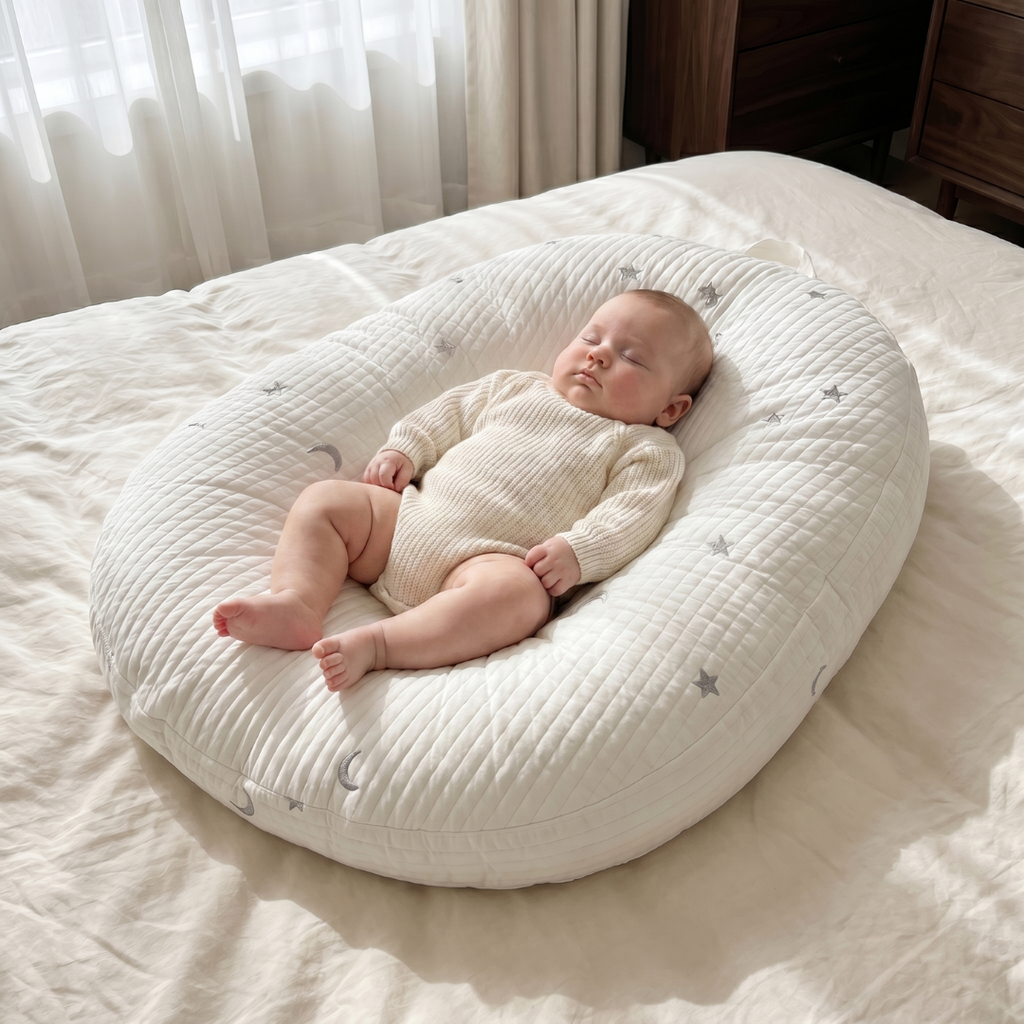 Soft Baby Lounger Nest