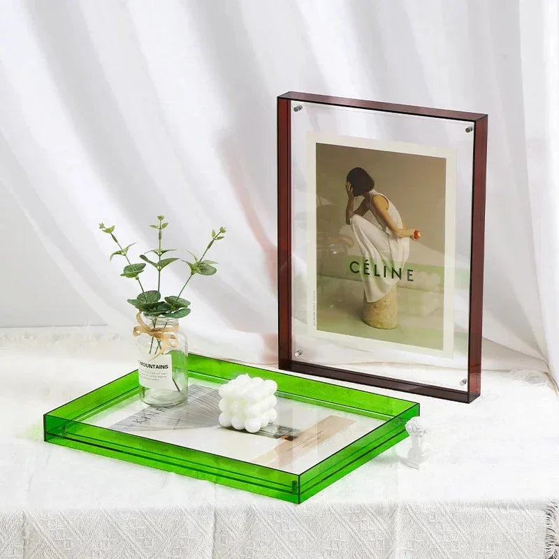 Transparent Colour Photo Frame