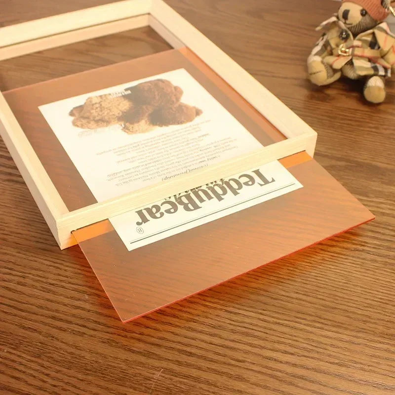 Clear Acrylic Photo Frame