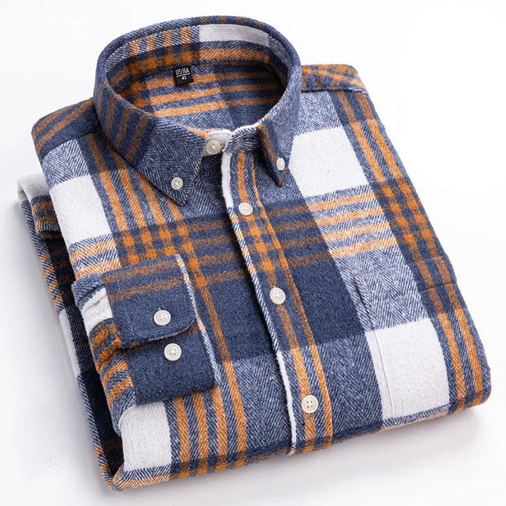 GRAYSON COTTON FLANNEL SHIRT