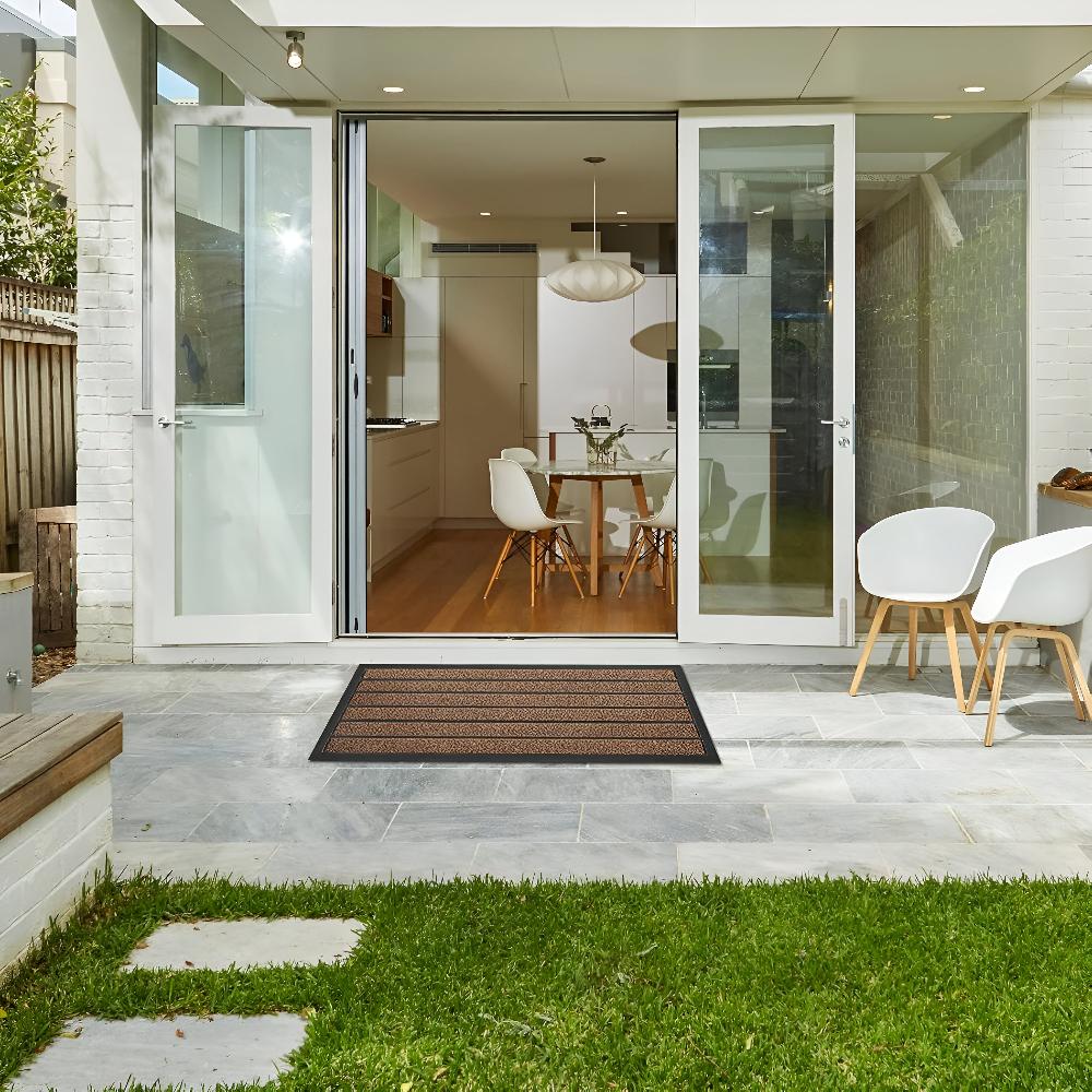 Striped Entry Door Mat
