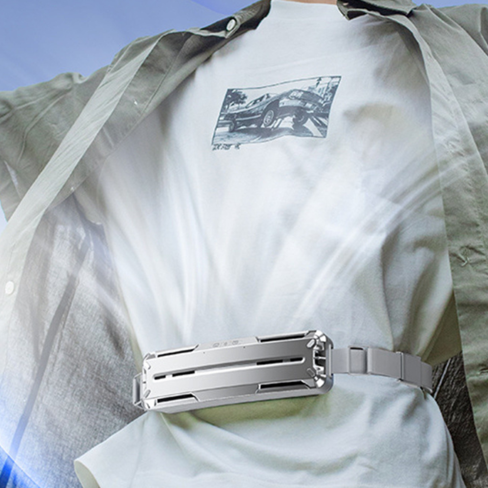 Hands-Free Waist Fan Belt