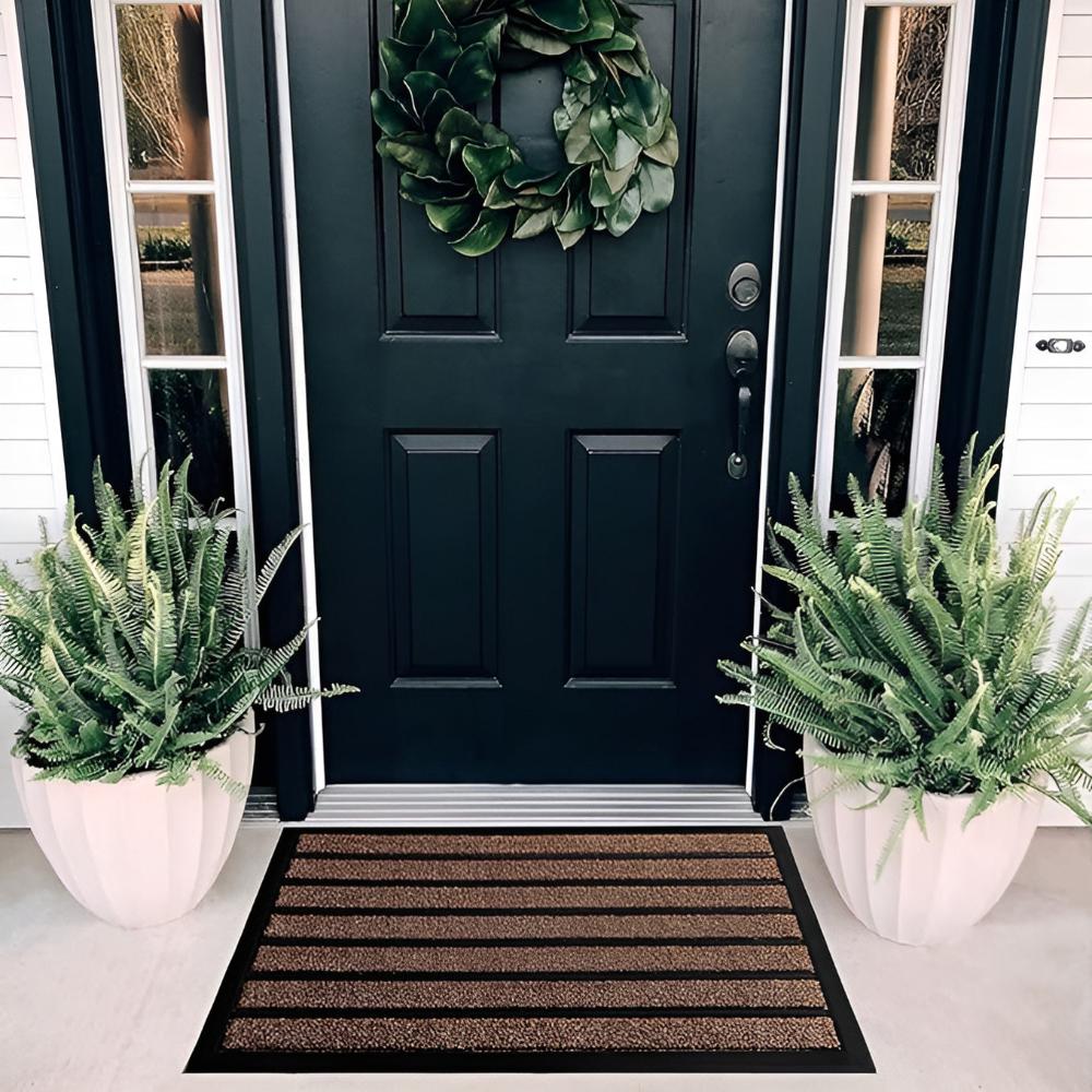 Striped Entry Door Mat