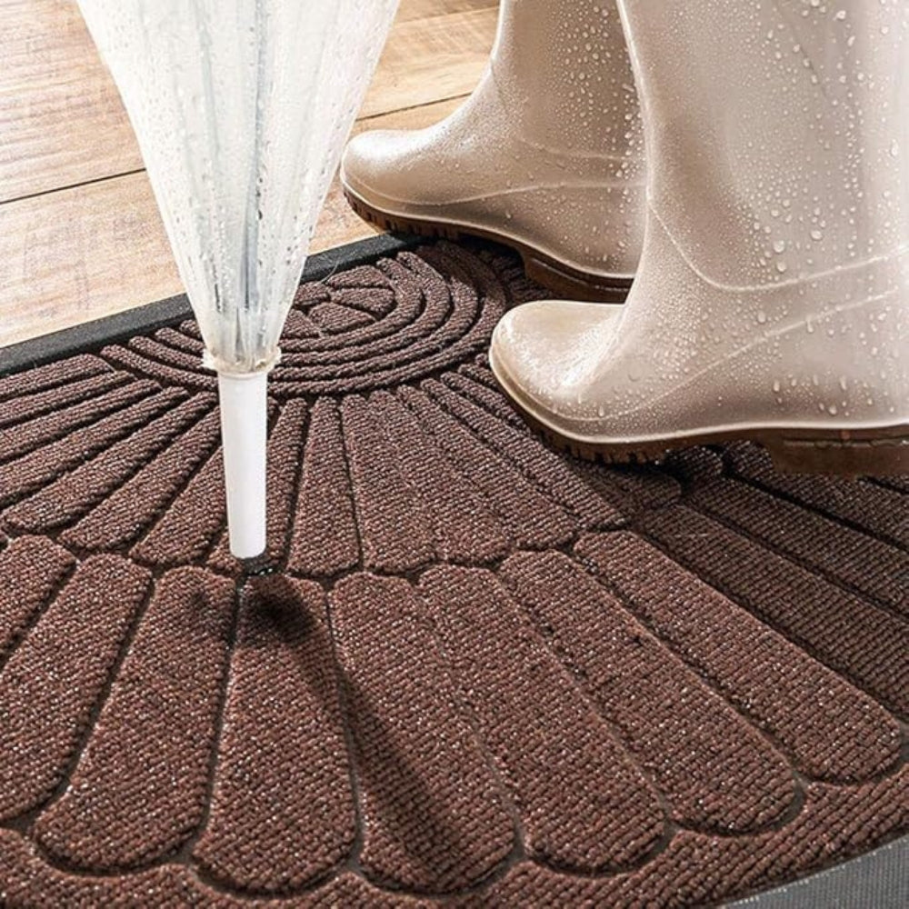 Half Circle Welcome Door Mat