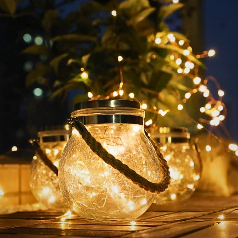 Solar Outdoor Lantern for Garden Tables