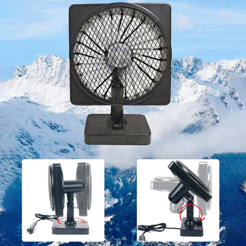 12V USB Car Cooling Fan With 360 Rotation