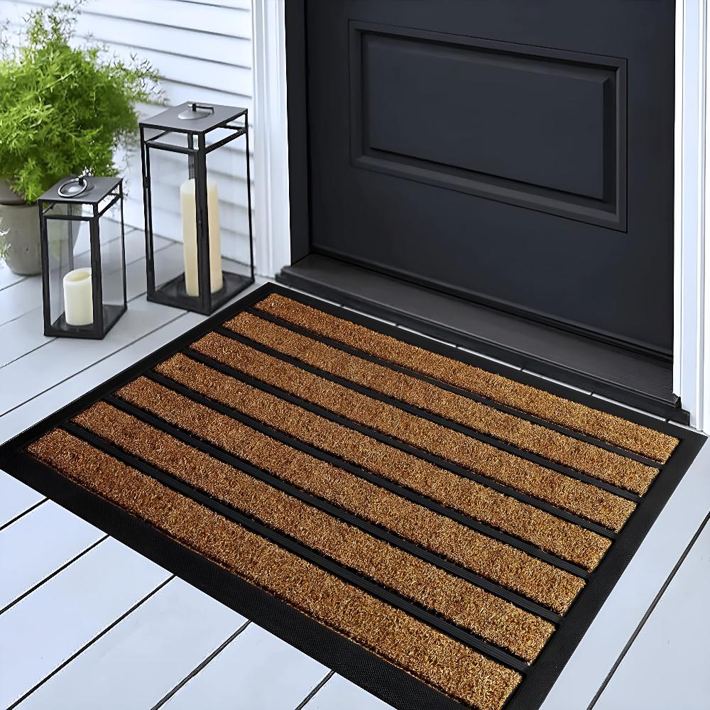 Striped Entry Door Mat