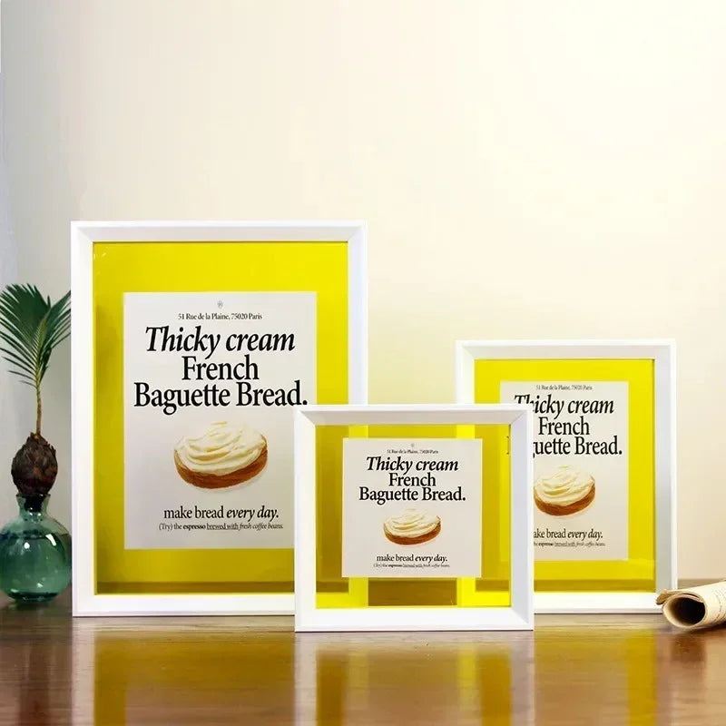 Clear Acrylic Photo Frame