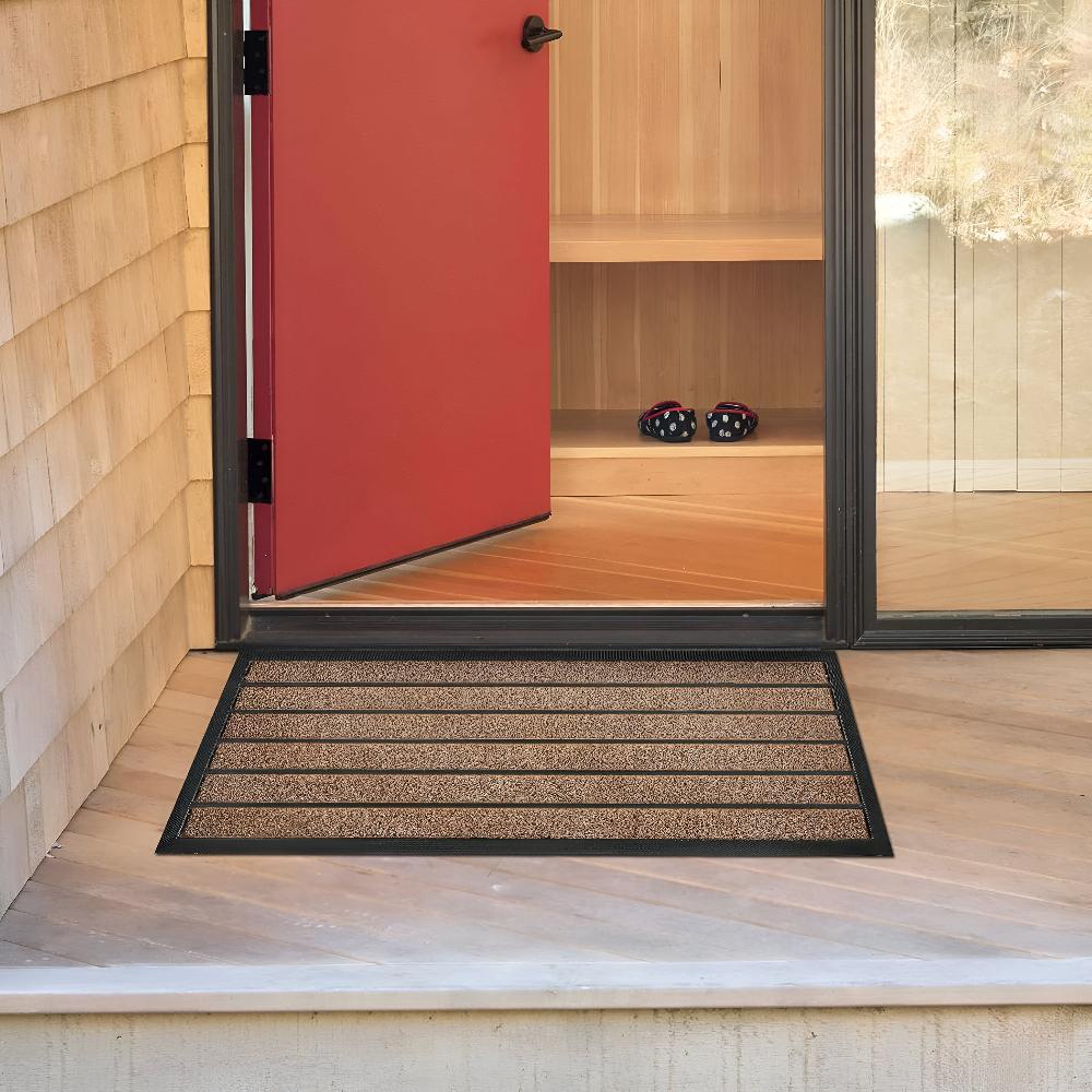 Striped Entry Door Mat