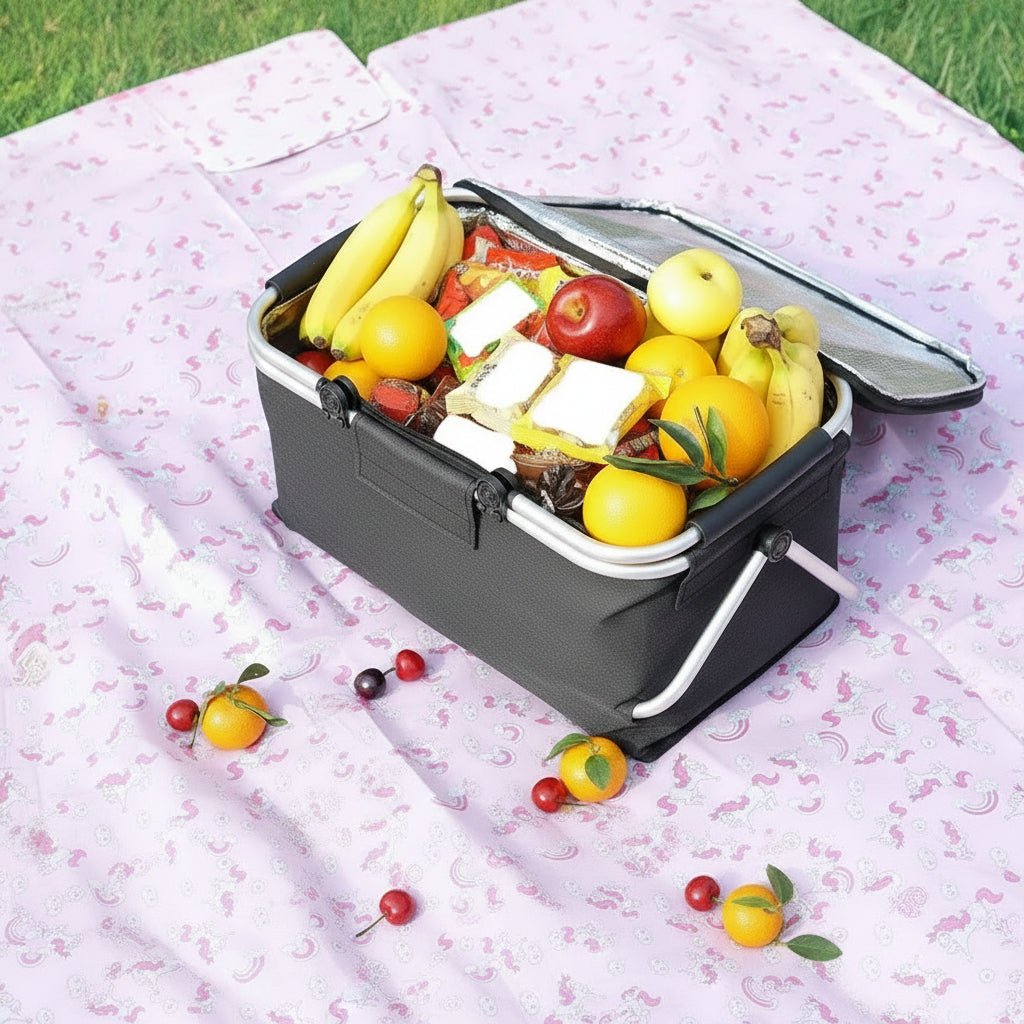 Foldable 18L Picnic Basket