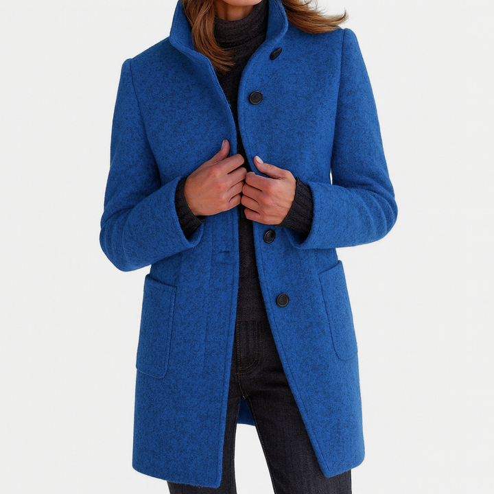Dove | High-quality wool blend coat