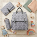 Convertible Diaper Backpack With Changing Mat