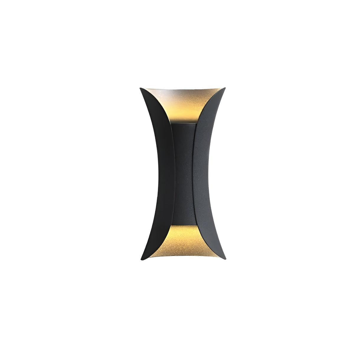 Curved Outdoor Wall Light