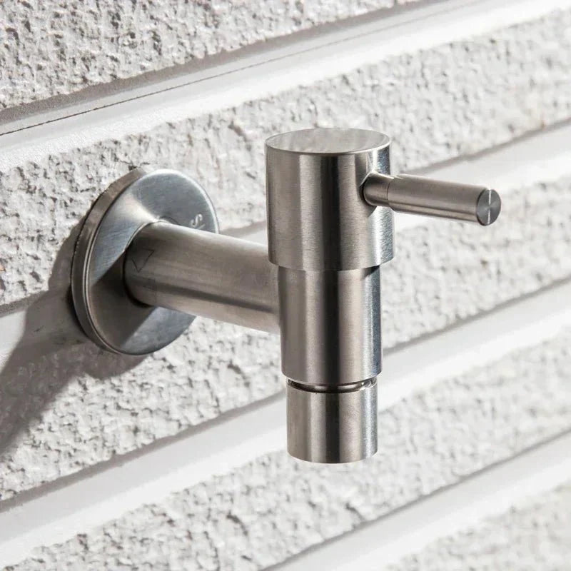 Stainless Steel Outdoor Garden Tap