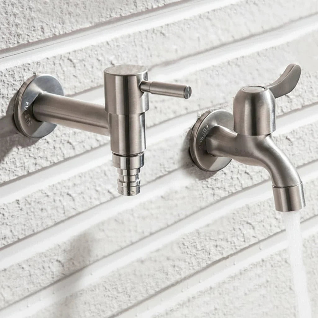 Stainless Steel Outdoor Garden Tap