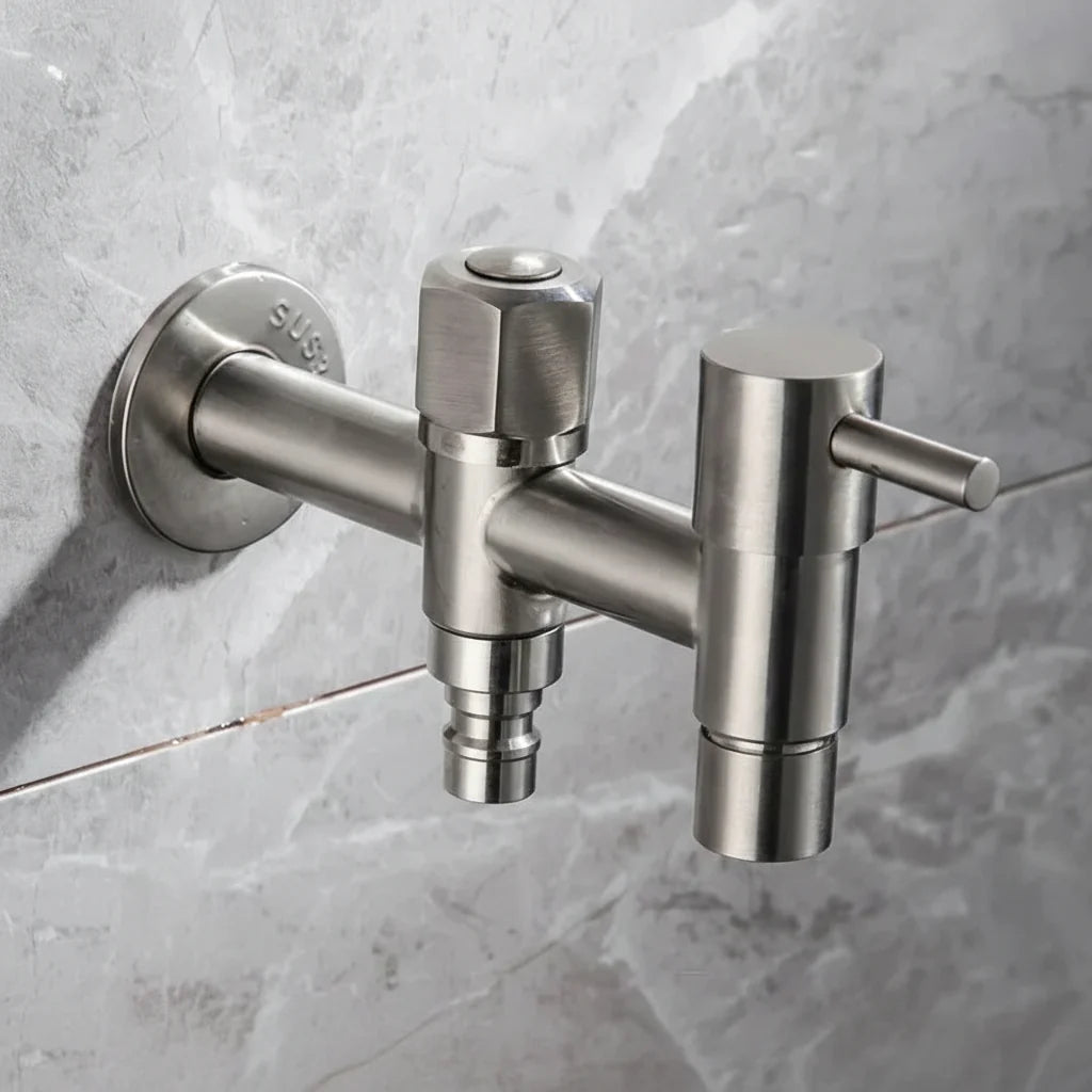Stainless Steel Outdoor Garden Tap