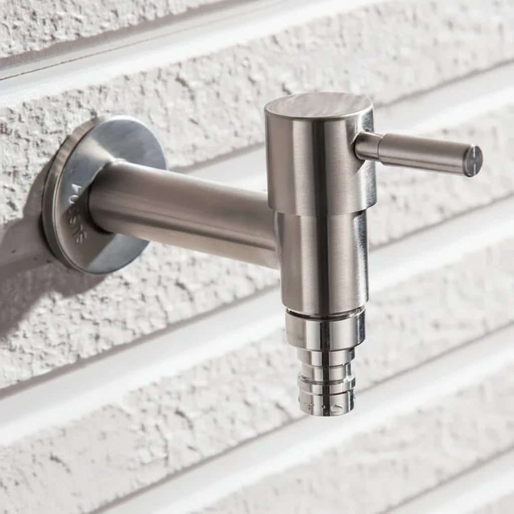 Stainless Steel Outdoor Garden Tap