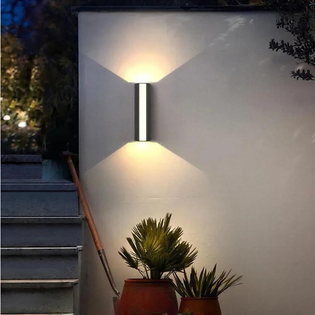 Outdoor Wall Light With Up And Down Beam