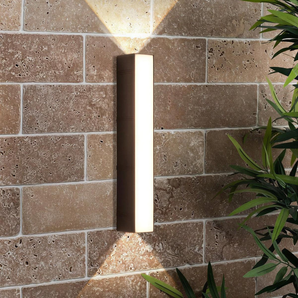 Outdoor Wall Light With Up And Down Beam