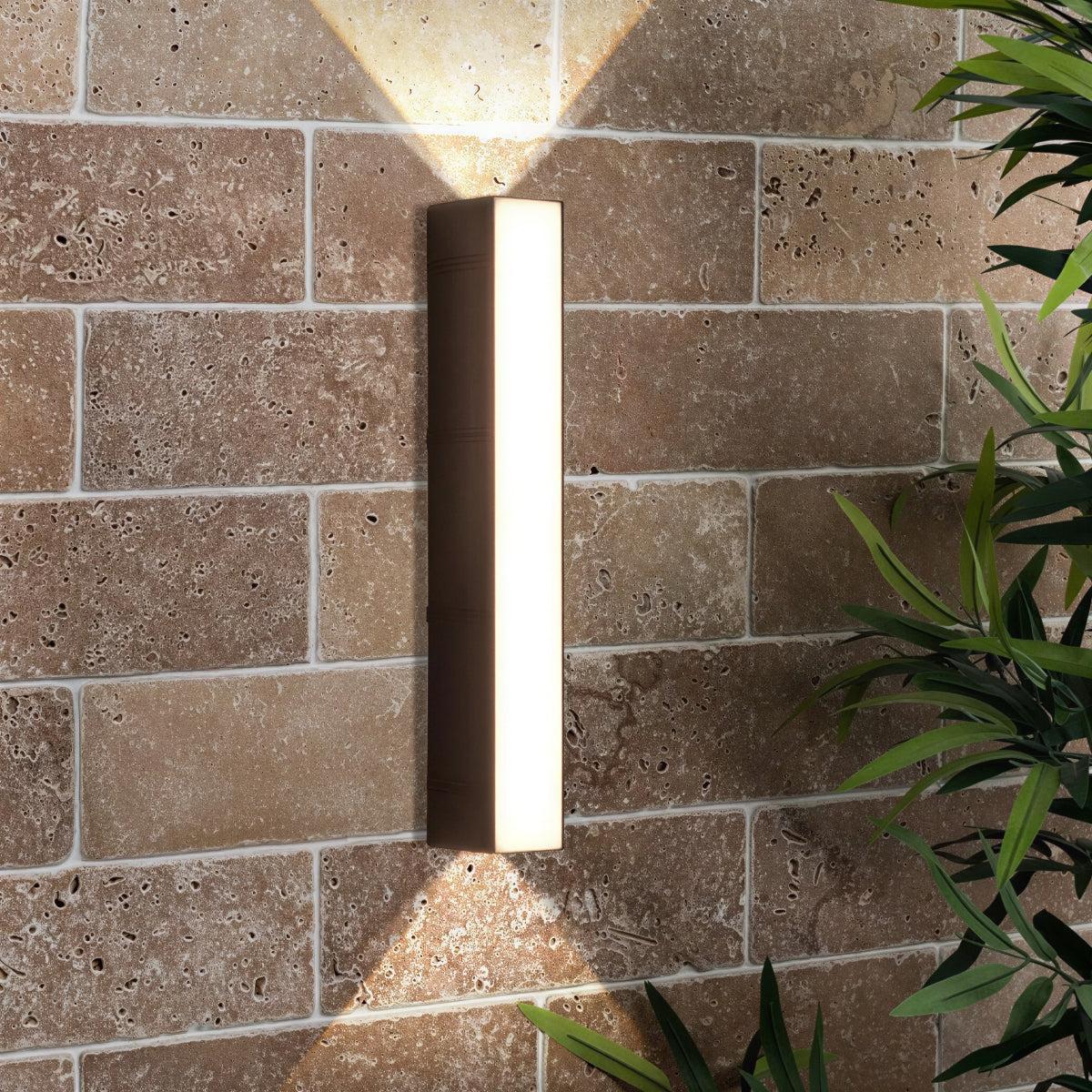 Outdoor Wall Light With Up And Down Beam