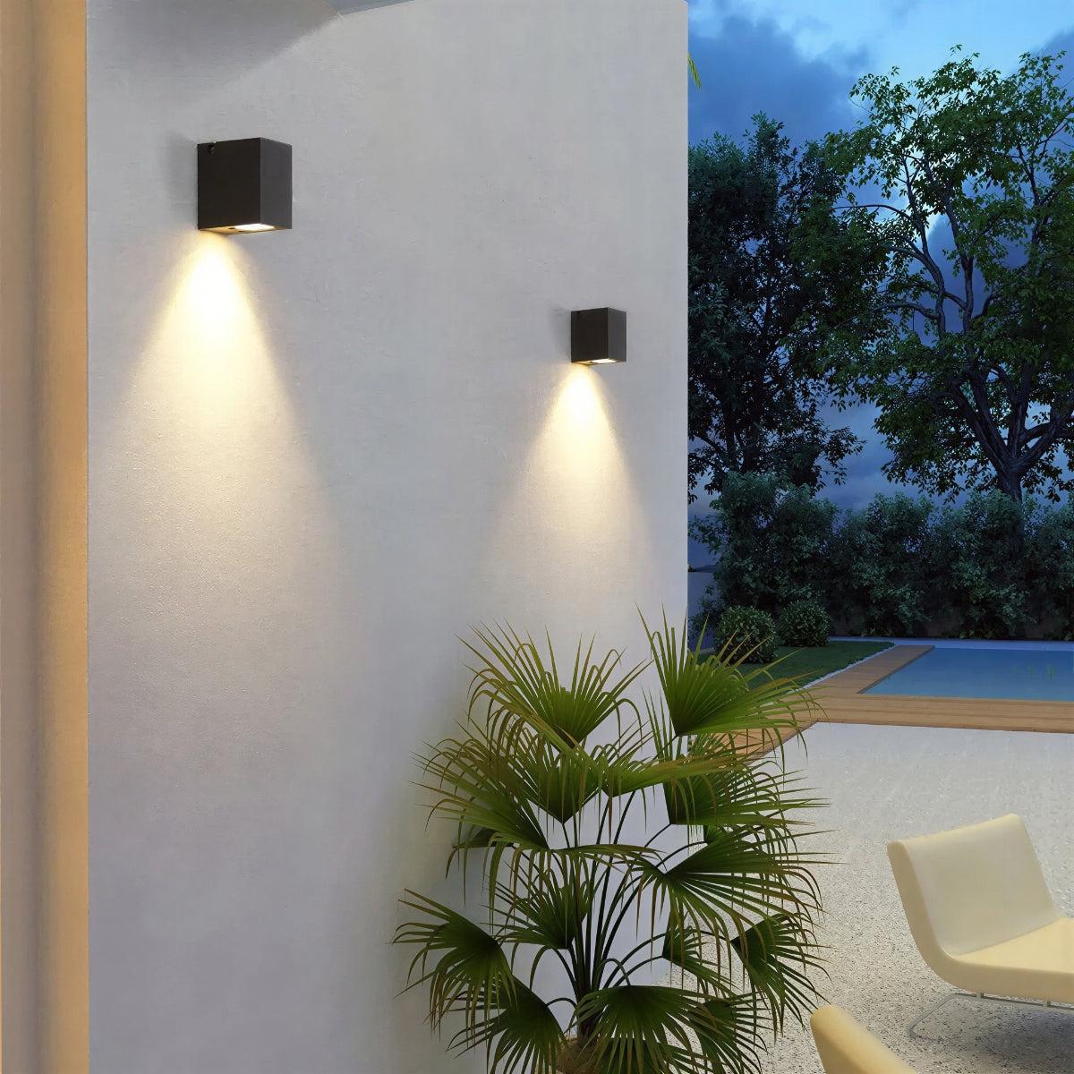 Outdoor Wall Mount Spotlight
