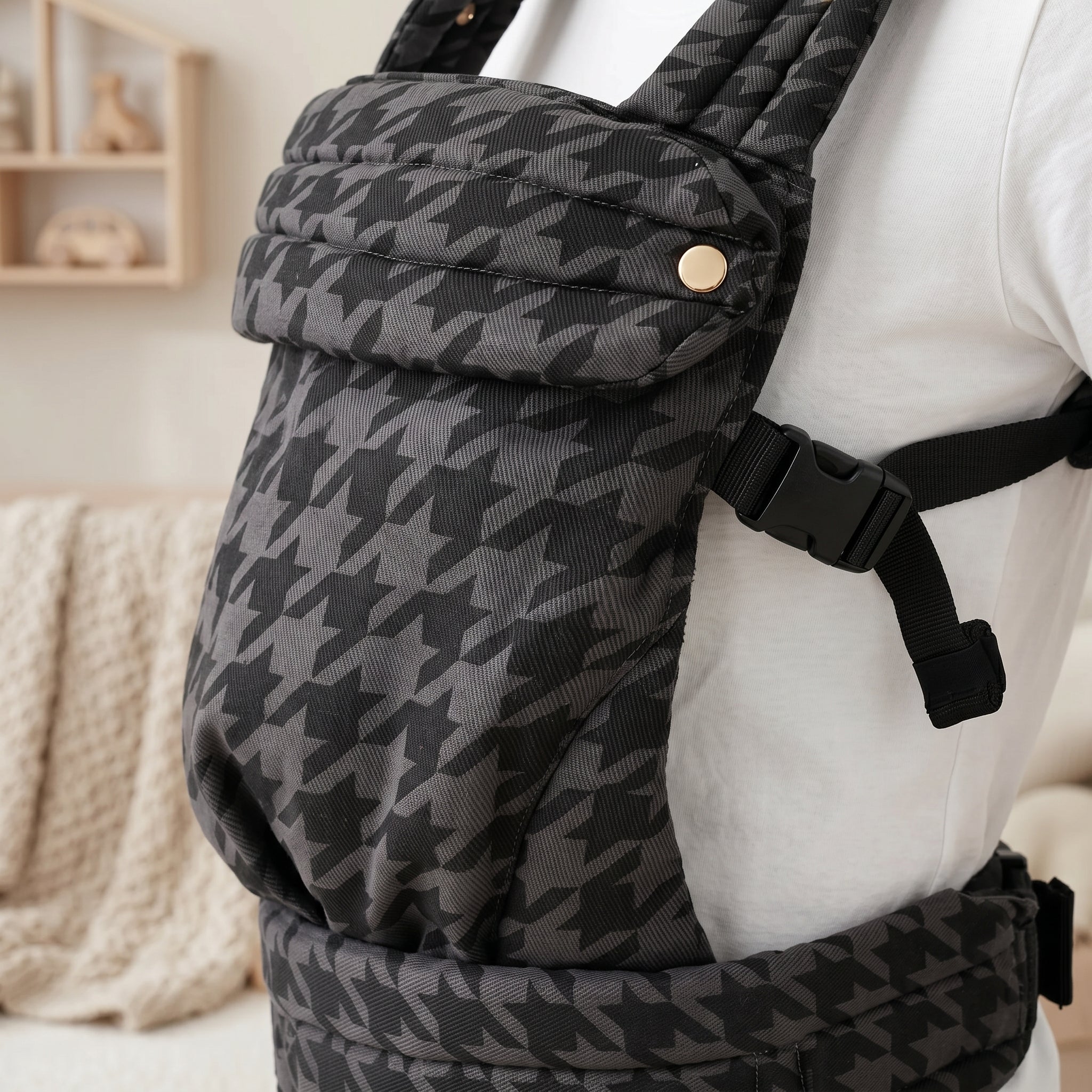 Houndstooth Baby Carrier