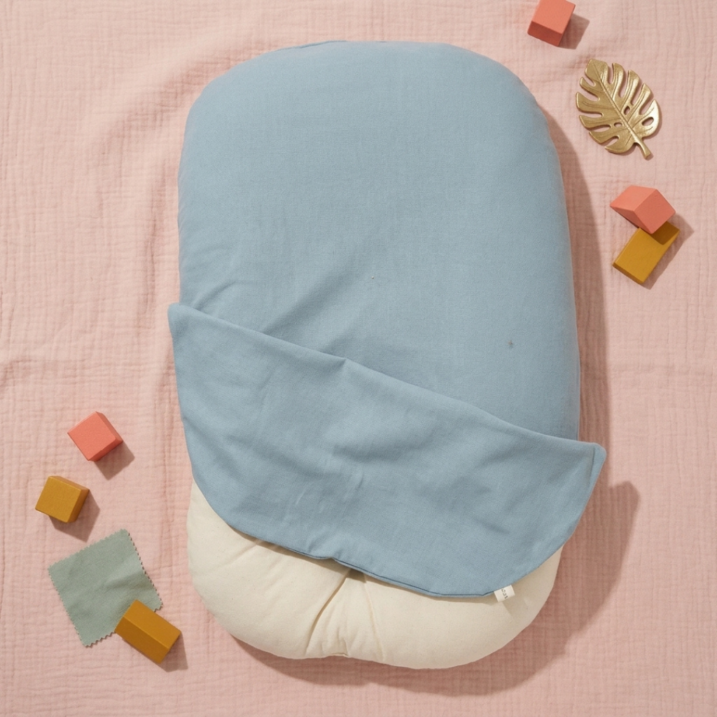 Pastel Baby Lounger Nest