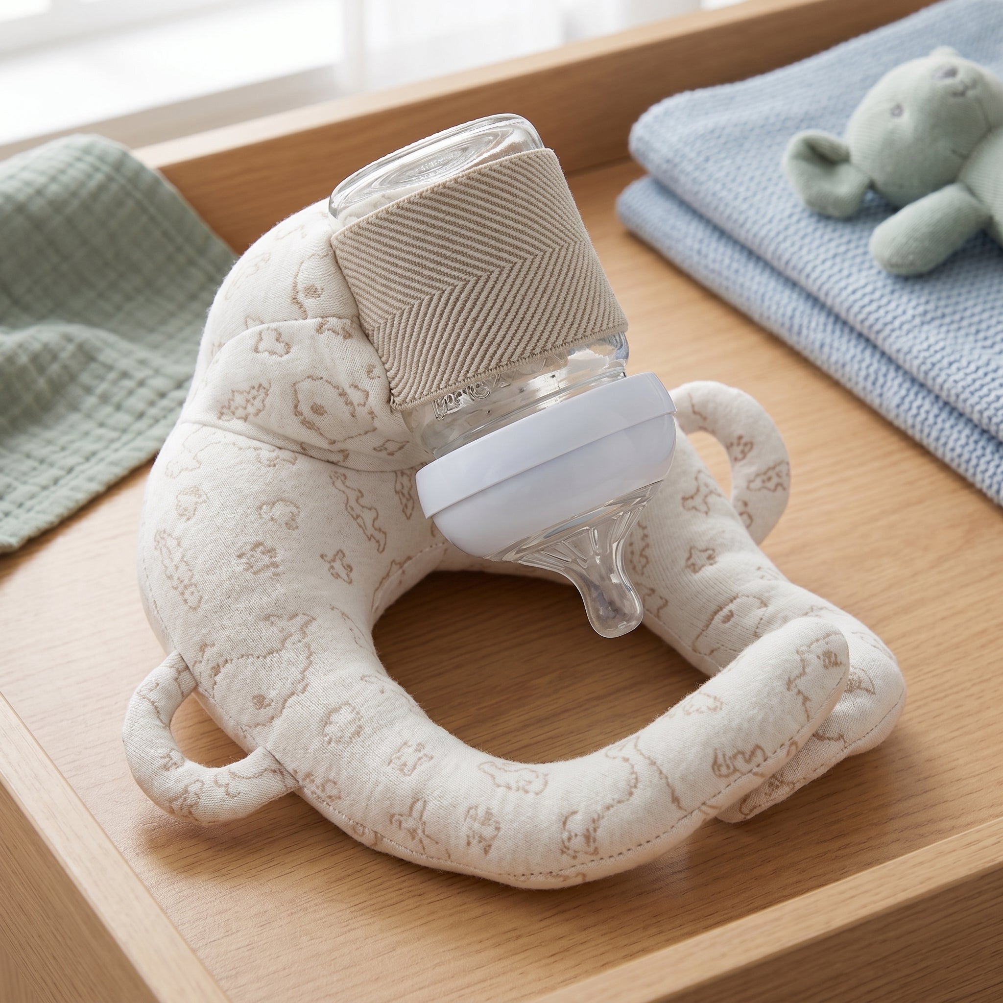 Baby Bottle Feeding Pillow
