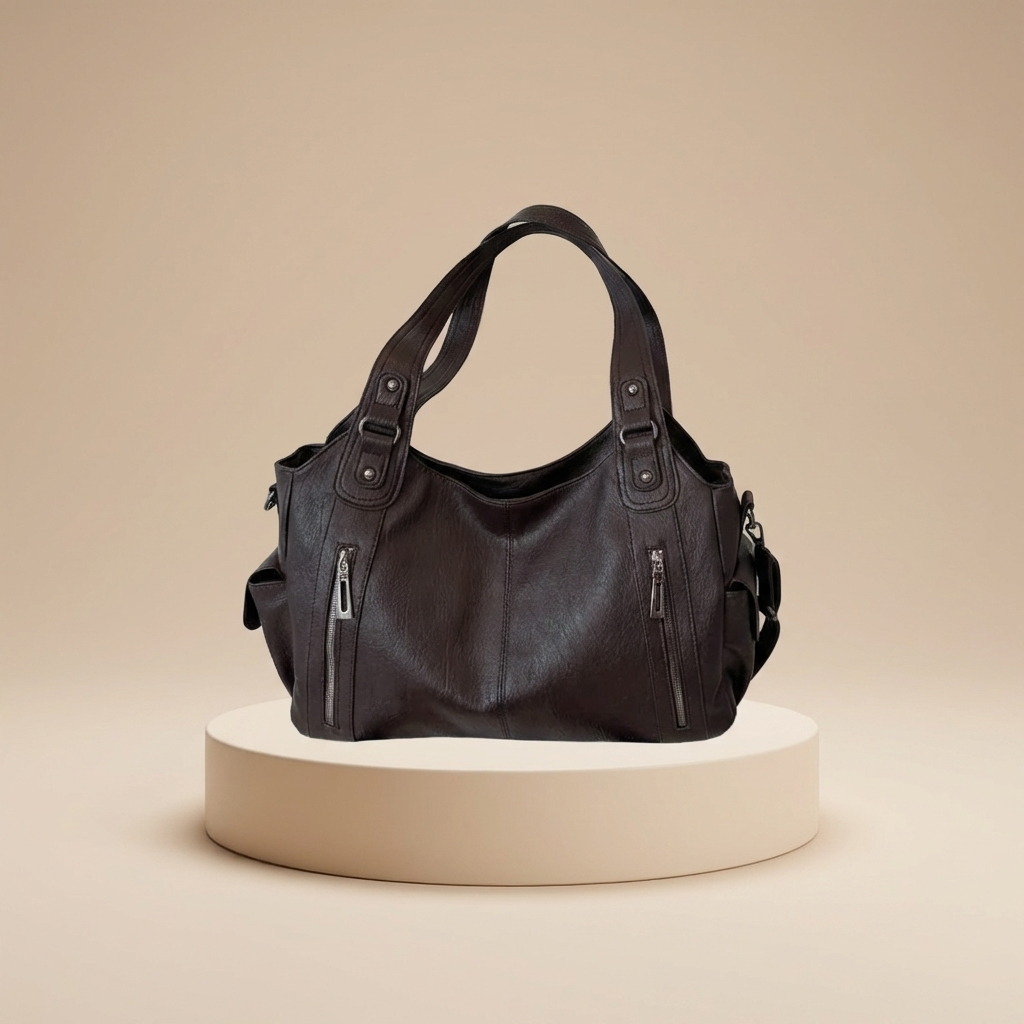 Monic | Women’s Vegan Leather Shoulder Bag