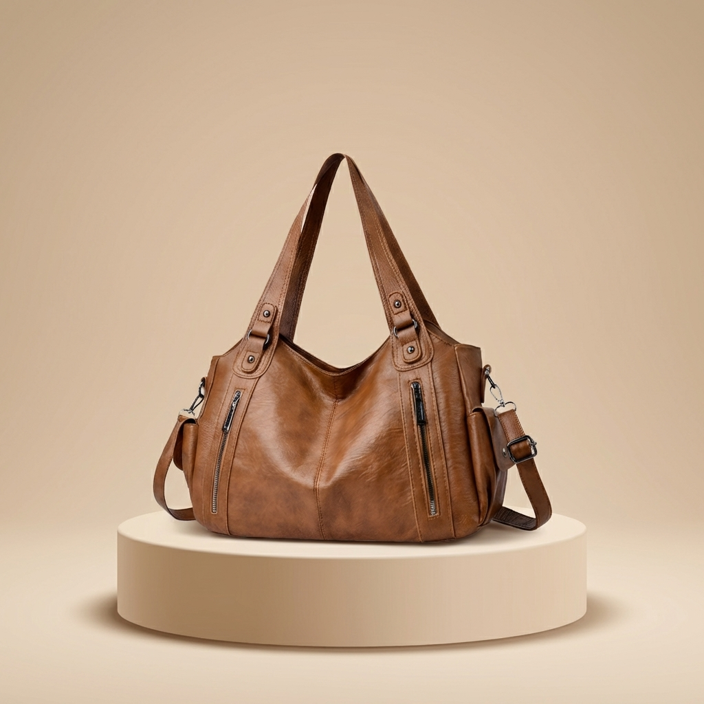 Monic | Women’s Vegan Leather Shoulder Bag