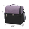 Double-Chamber Insulated Picnic Cooler Bag