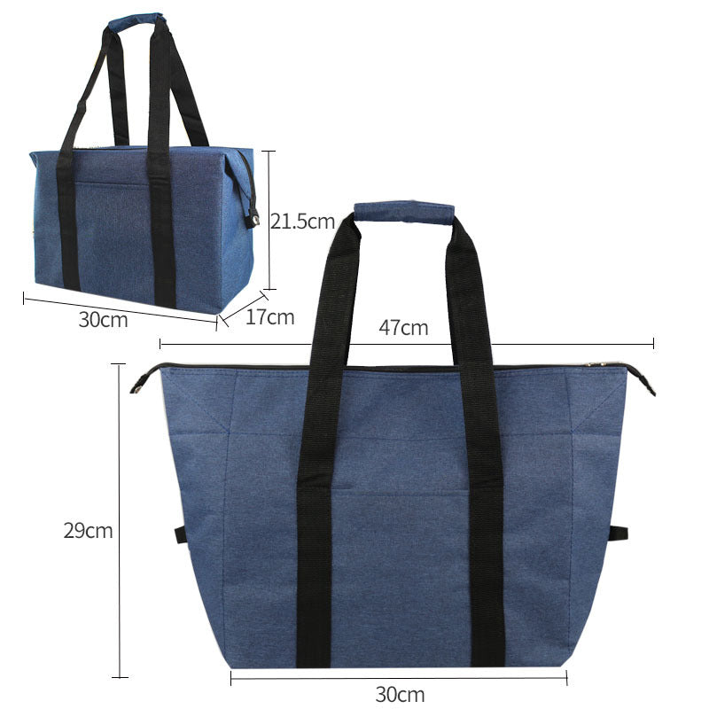 Expandable Multi-Compartment Cooler Bag