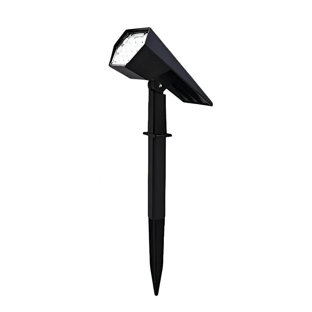 Solar Landscape Light With Adjustable LED Spotlights