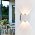 Curved Outdoor Wall Sconce Light