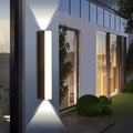 Tube Outdoor Wall Sconce Light