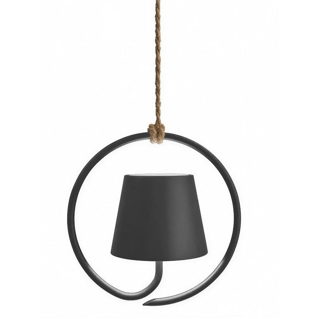 Halo Ring Pendant Light With Touch Dimming