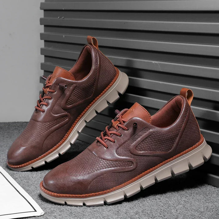CALDWELL LEATHER TRAINERS