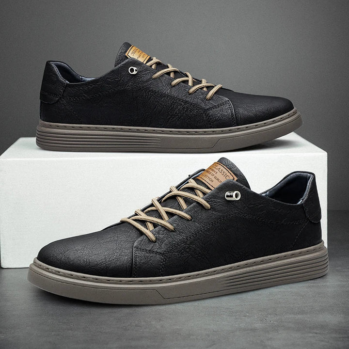 Oxfords Leather Trainers