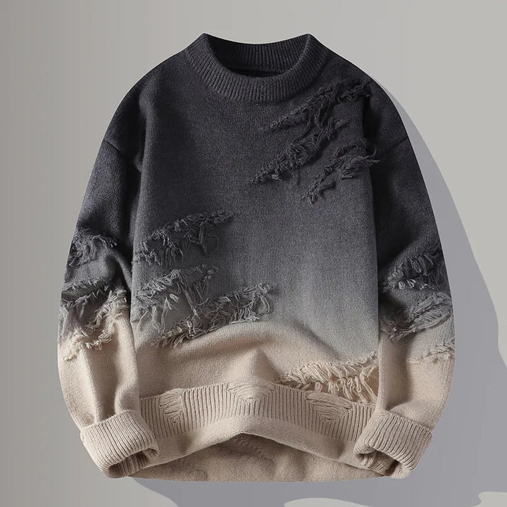 CORVIN DISTRESSED PULLOVER